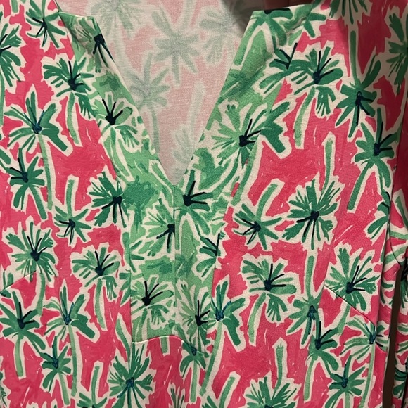 Crown & Ivy size small Vacation Tropical Palm Tree Dress 🌴 - Picture 4 of 6